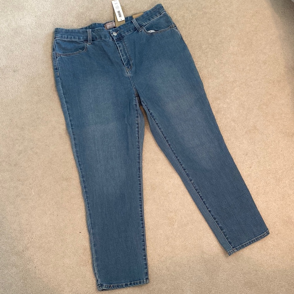 Chico’s Ankle Girlfriend Jeans